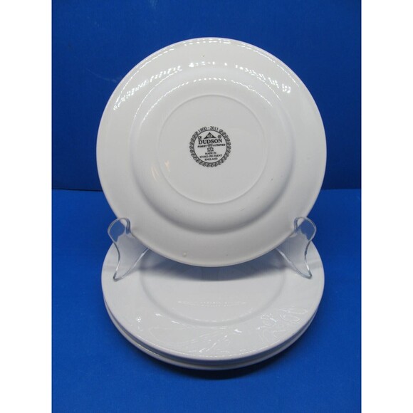 Dudson Olympus Bread Appetizer Plates White 6 3/8" Set of 4 - Picture 9 of 12